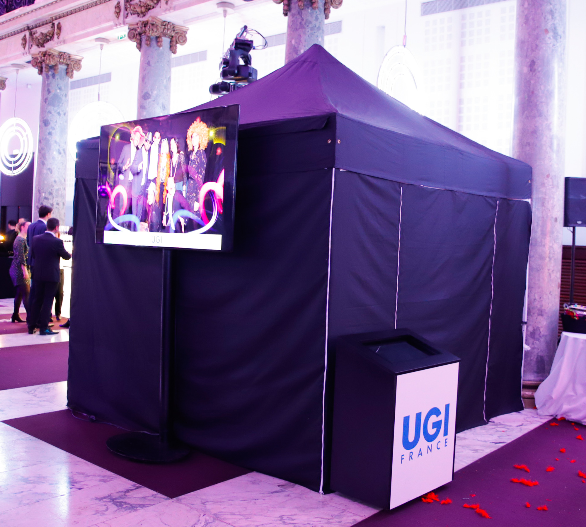 Light painting événementiel / impression sur borne / misterlikethat.fr