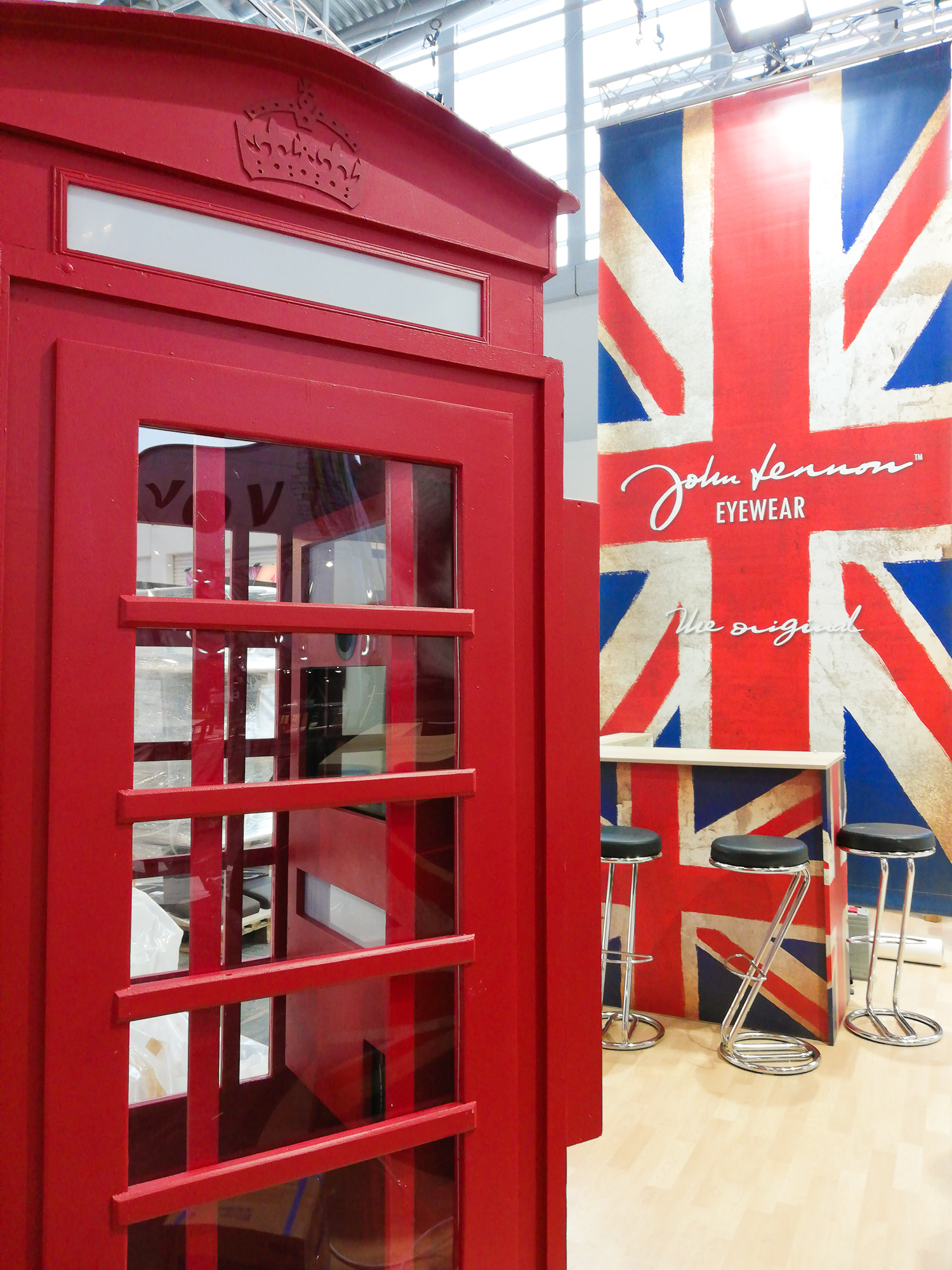 British photobooth, la cabine téléphonique anglaise transformée en photobox