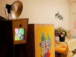 location borne photo vintage anniversaire / mister like that